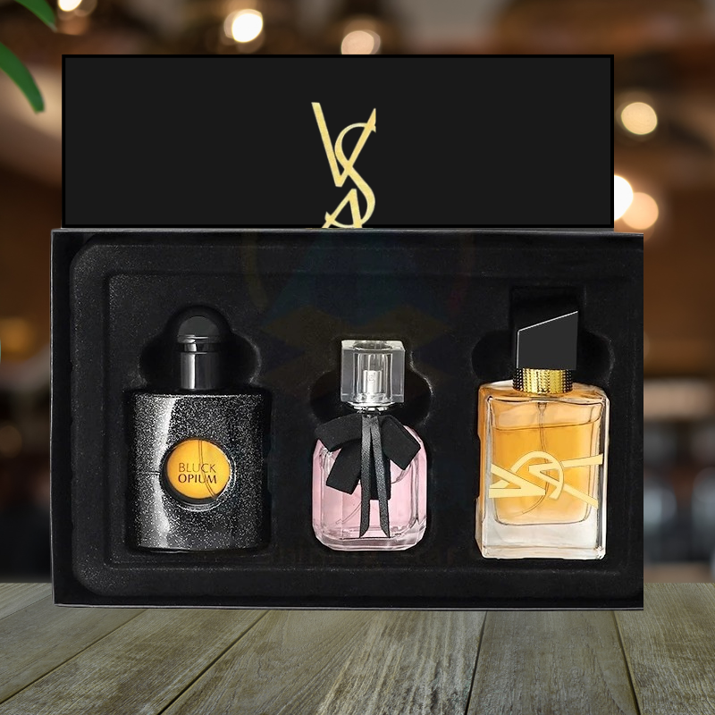 Conjuntos de 3 fragancias para mujer tipo YSL caja negro
